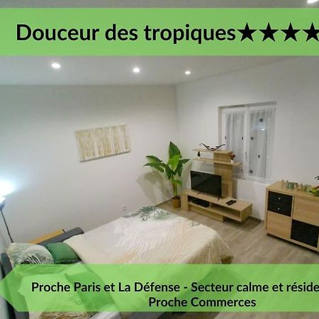 *Douceur Des Tropiques*Parisis Apartment Argenteuil Exterior photo